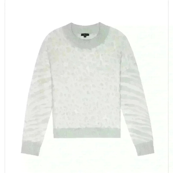 Rails NWT Lana sweater animal stripe new soft XL extra large - Picture 1 of 7